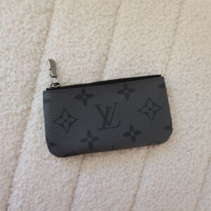 Louis Vuitton Key Pouch – Monogram Graphite